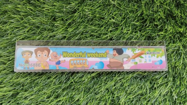 Colorful Cartoon Ruler for Kids – Wonderful Weekend Design