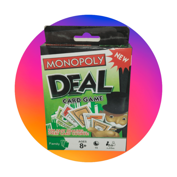 Monopoly Deal Card Game - Fast-Paced Family Fun