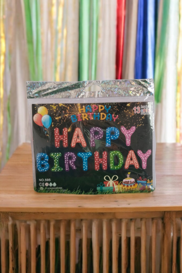 Happy Birthday" Balloon Set – Make Celebrations Sparkle!